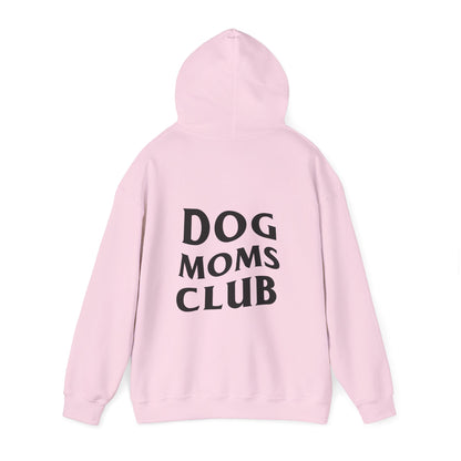 Dog Moms Club, Back Design - Hoodie