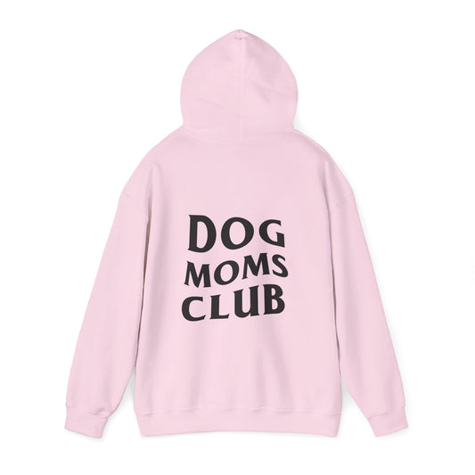 Dog Moms Club, Back Design - Hoodie