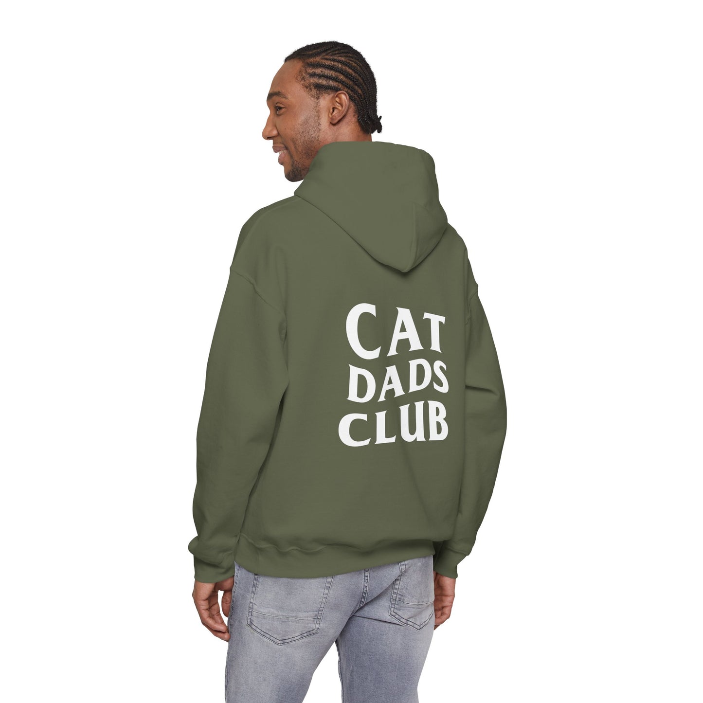 Cat Dads Club, Back Design - Hoodie