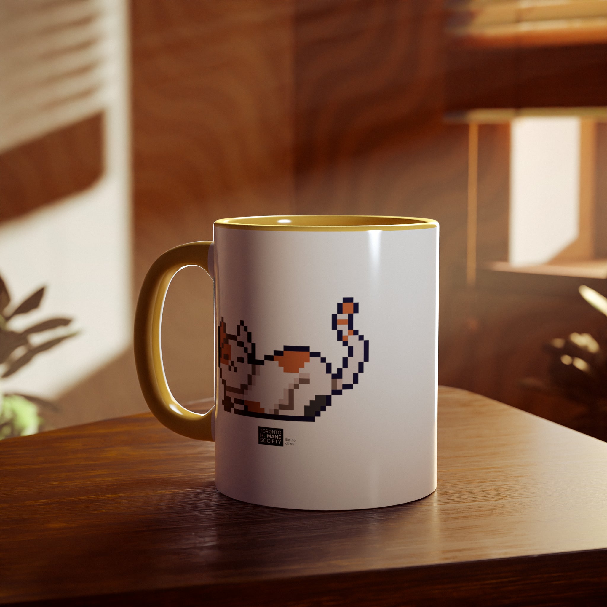 Mug - Pixelated cat