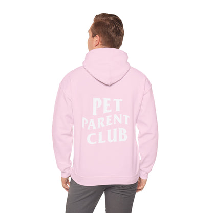 Pet Parent Club, Back Design- Hoodie