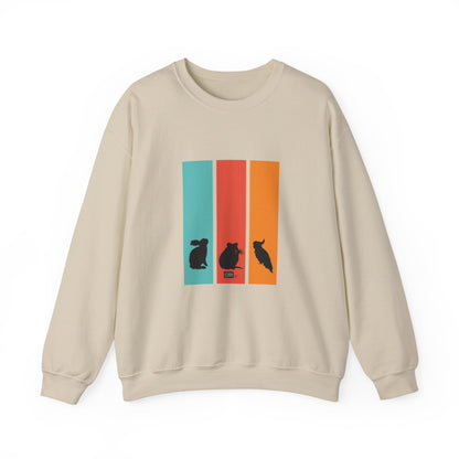 Unisex Sweatshirt - Special Species Silhouettes