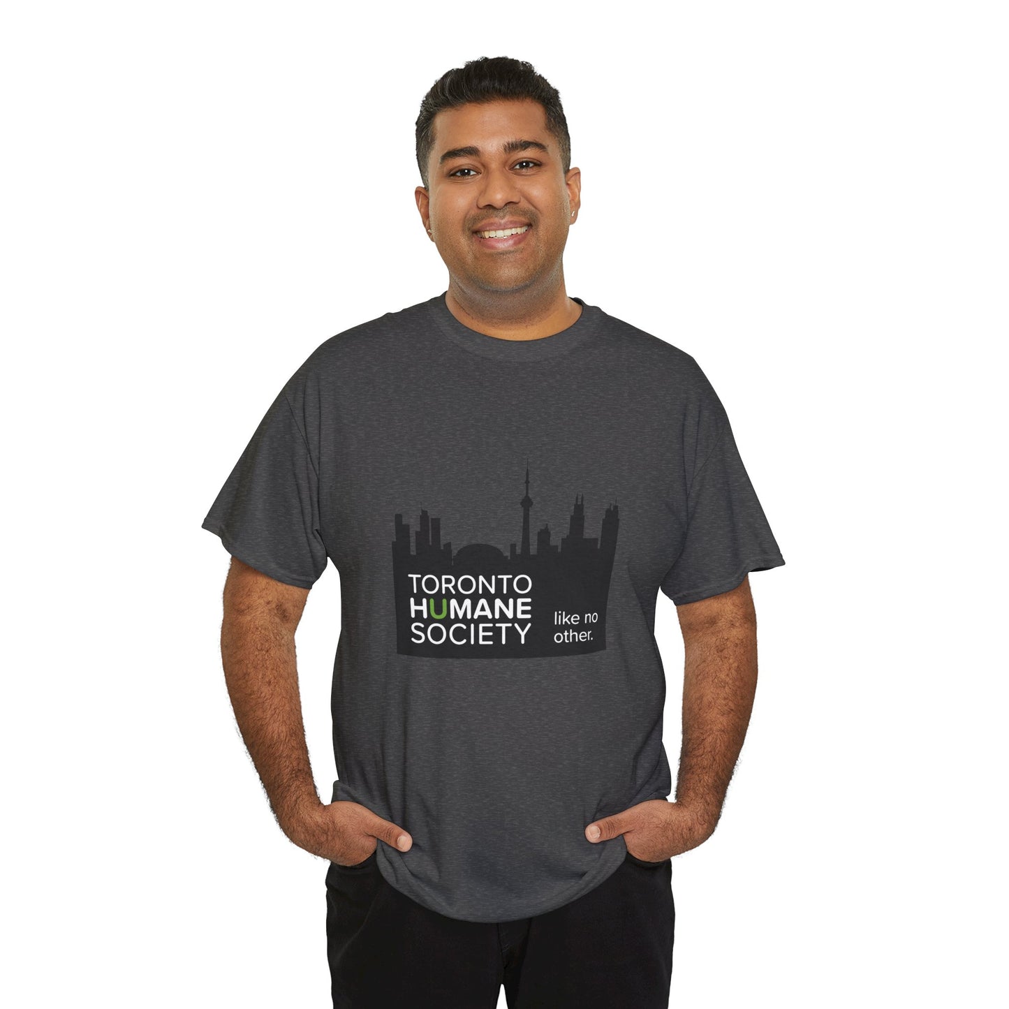 Unisex Cotton Tee - Toronto Skyline