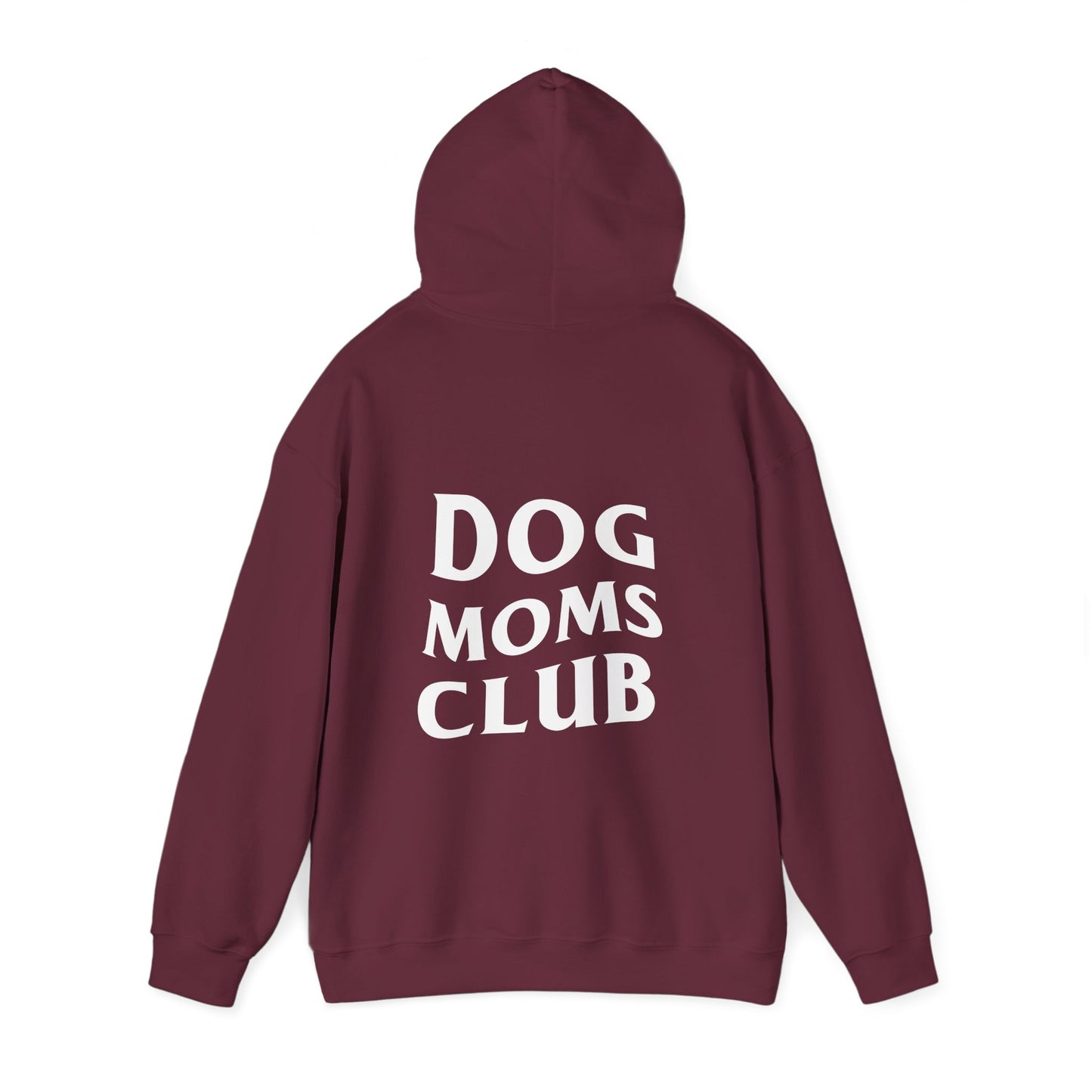 Dog Moms Club, Back Design - Hoodie