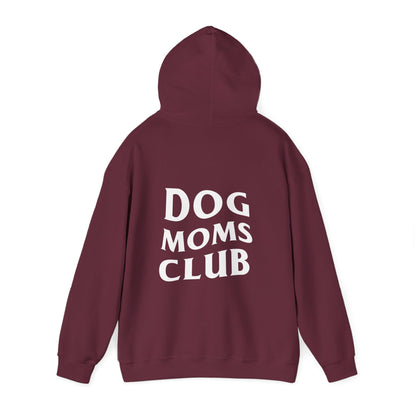Dog Moms Club, Back Design - Hoodie