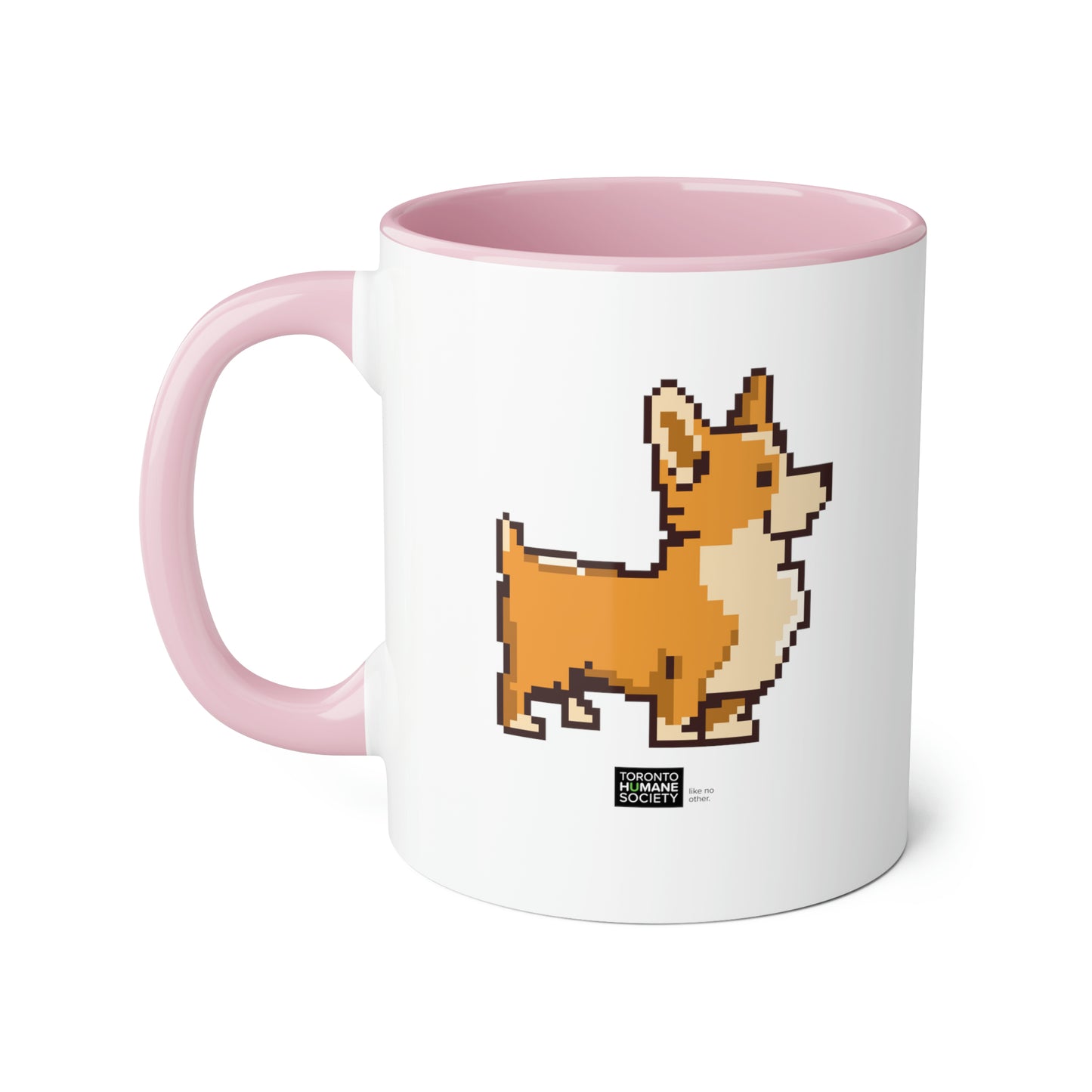 Accent Mug - Pixelated Dog