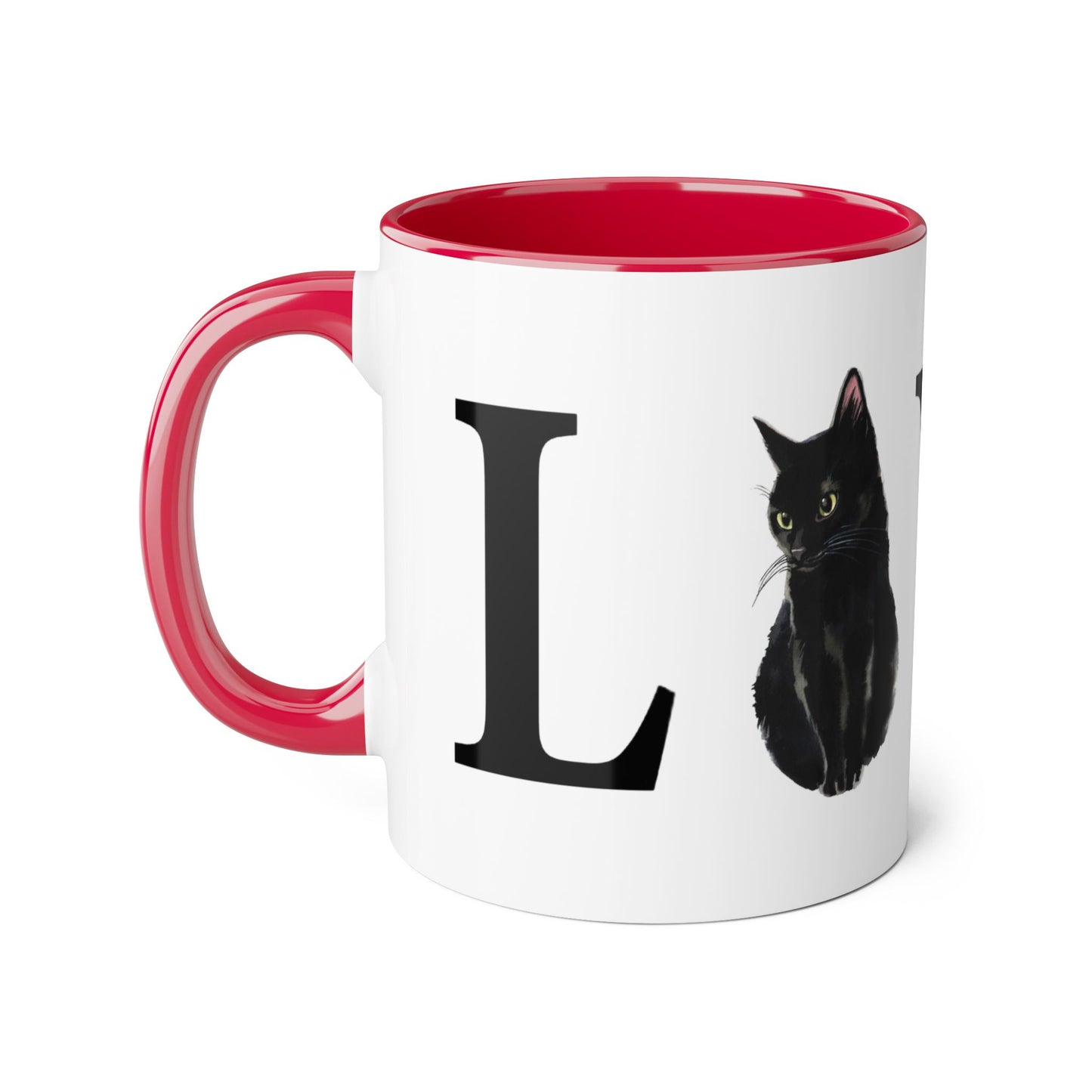 Accent Mugs - Love Cat