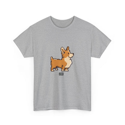 Unisex Cotton Tee - Pixelated Dog