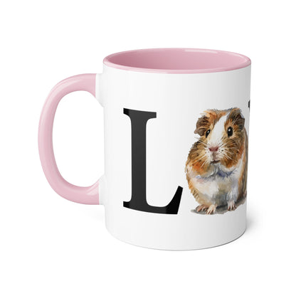 Accent Mugs - Love Guinea Pig