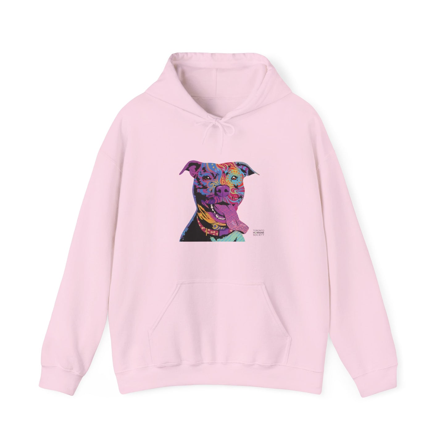 Unisex Hooded Sweatshirt - Abstract Dog