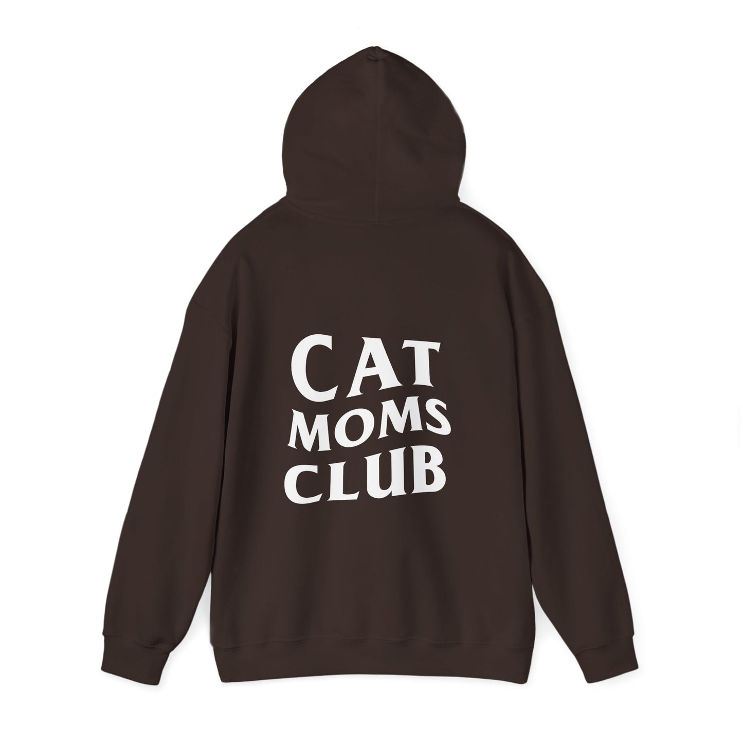 Cat Moms Club, Back Design - Hoodie