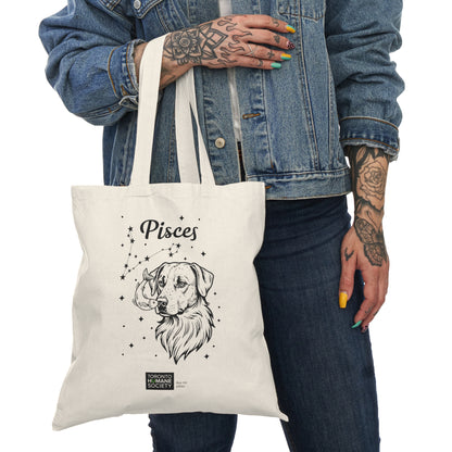 Pisces, Dog Zodiac - Tote Bags