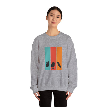 Unisex Sweatshirt - Special Species Silhouettes