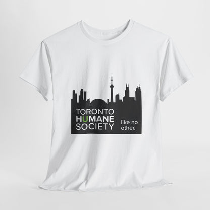 Unisex Cotton Tee - Toronto Skyline