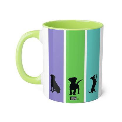 Accent Mug - Dog Silhouettes