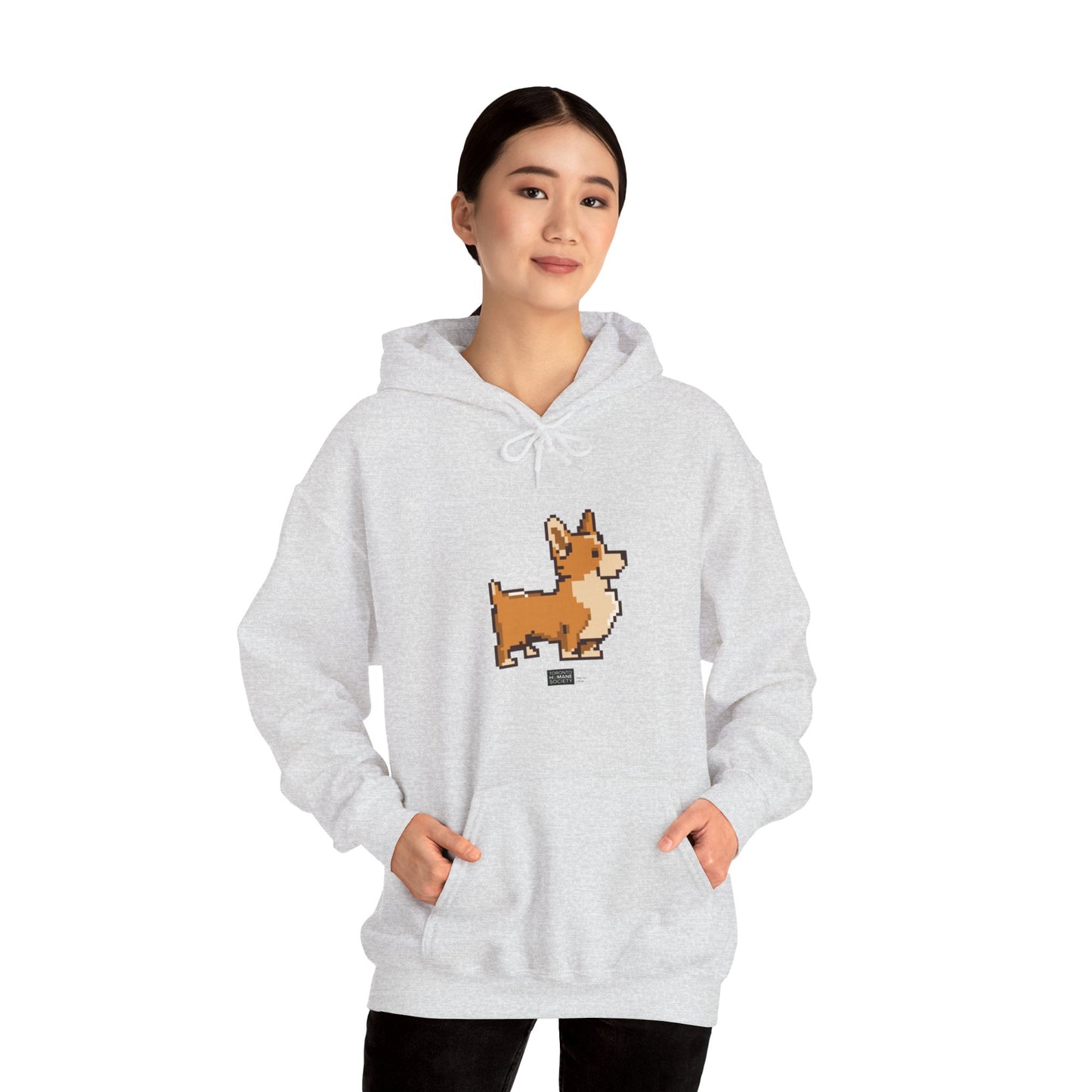 Unisex Hoodie - Pixelated Dog