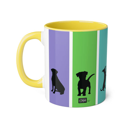 Accent Mug - Dog Silhouettes