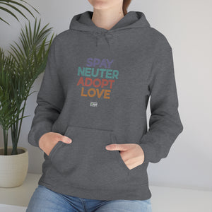 Unisex Heavy Blend™ Hooded Sweatshirt Spay,Neuter,Adopt,Love