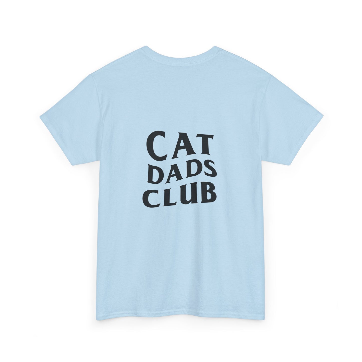 Cat Dads Club, Back Design - Cotton Tee