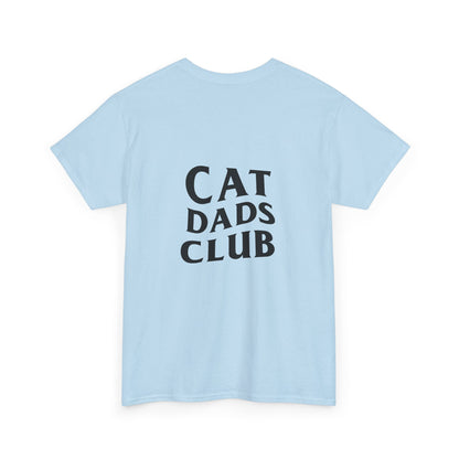 Cat Dads Club, Back Design - Cotton Tee