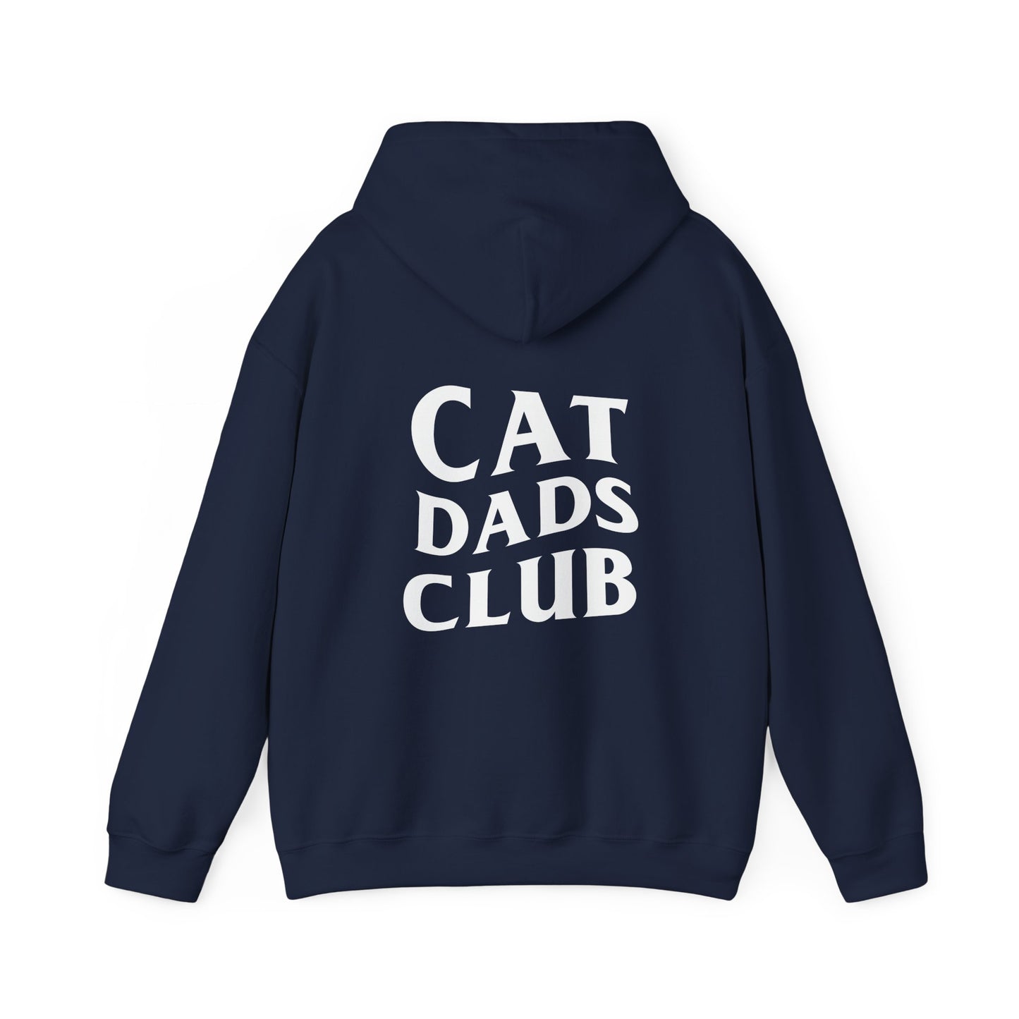 Cat Dads Club, Back Design - Hoodie