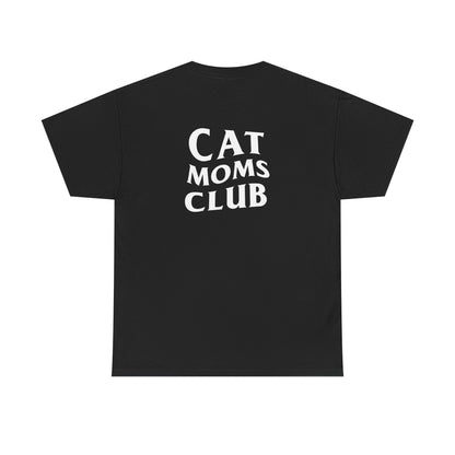 Cat Moms Club, Back Design - Cotton Tee