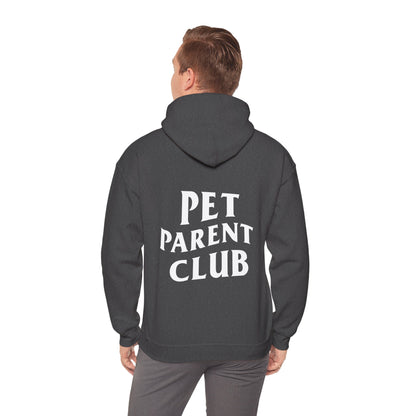 Pet Parent Club, Back Design- Hoodie