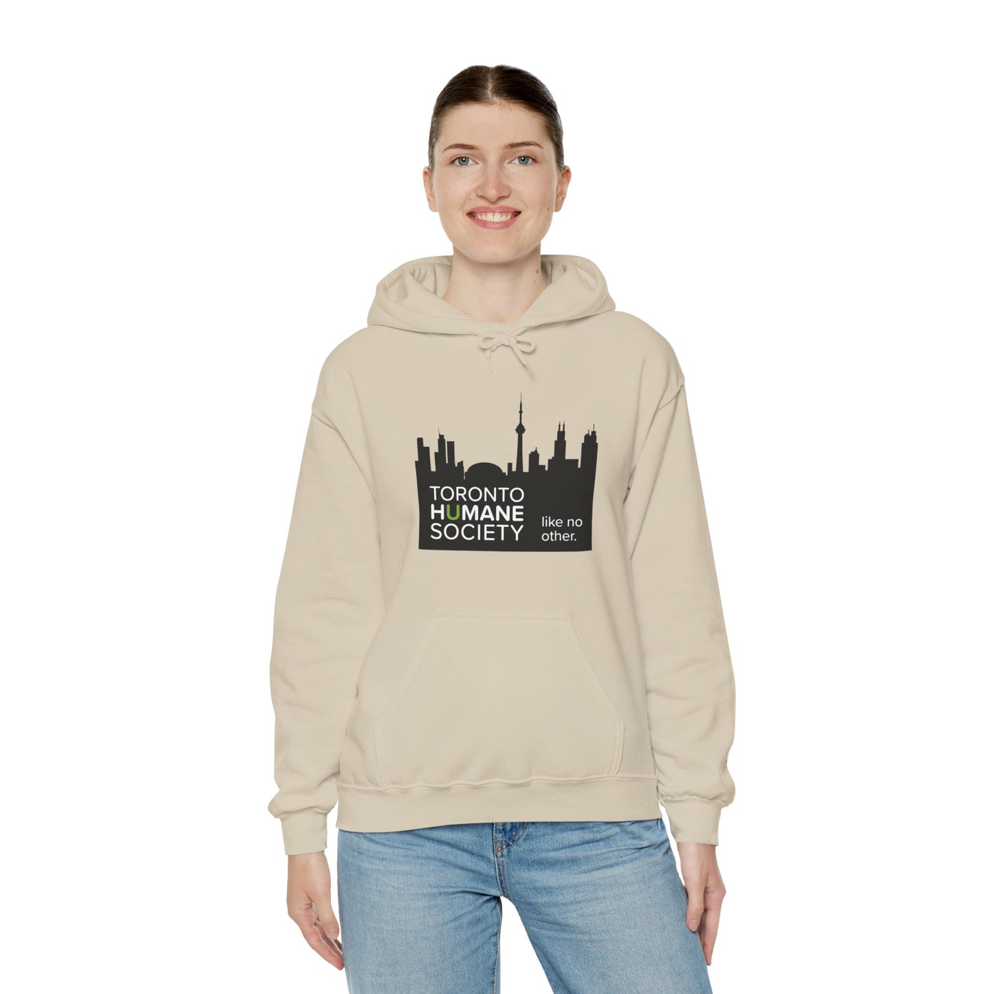 Unisex Hooded Sweatshirt - Toronto Skyline