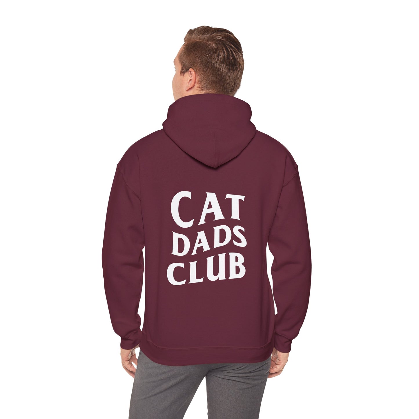 Cat Dads Club, Back Design - Hoodie
