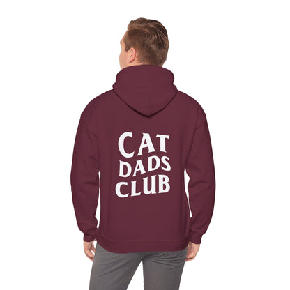 Cat Dads Club, Back Design - Hoodie