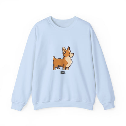 Unisex Crewneck Sweatshirt - Pixelated Dog