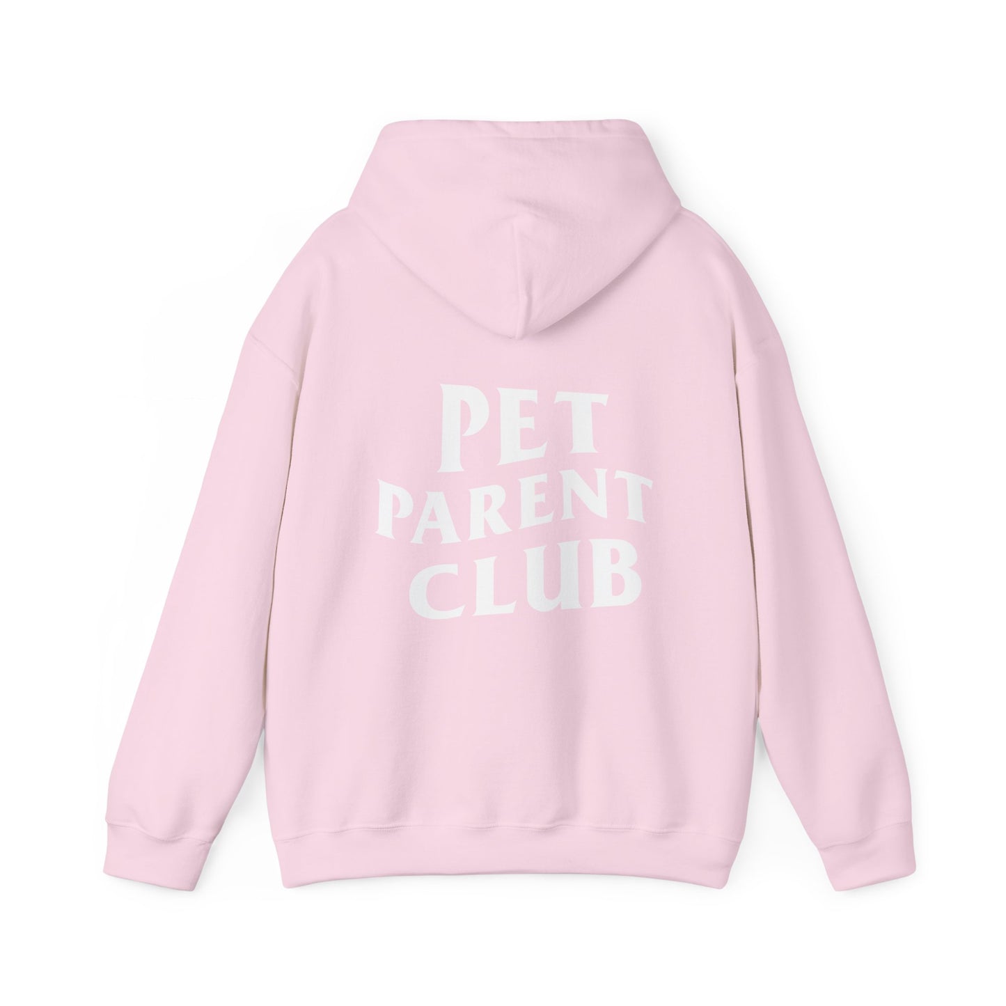 Pet Parent Club, Back Design- Hoodie