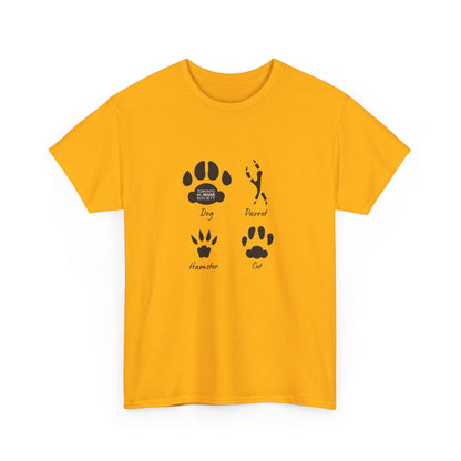 Unisex Cotton Tee - Footprints