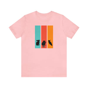 Unisex Jersey Tee - Special Species Silhouettes
