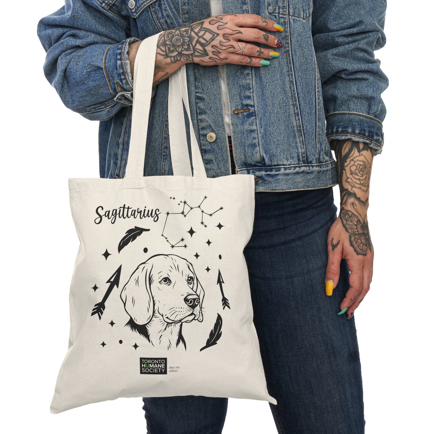 Sagittarius, Dog Zodiac - Tote Bags