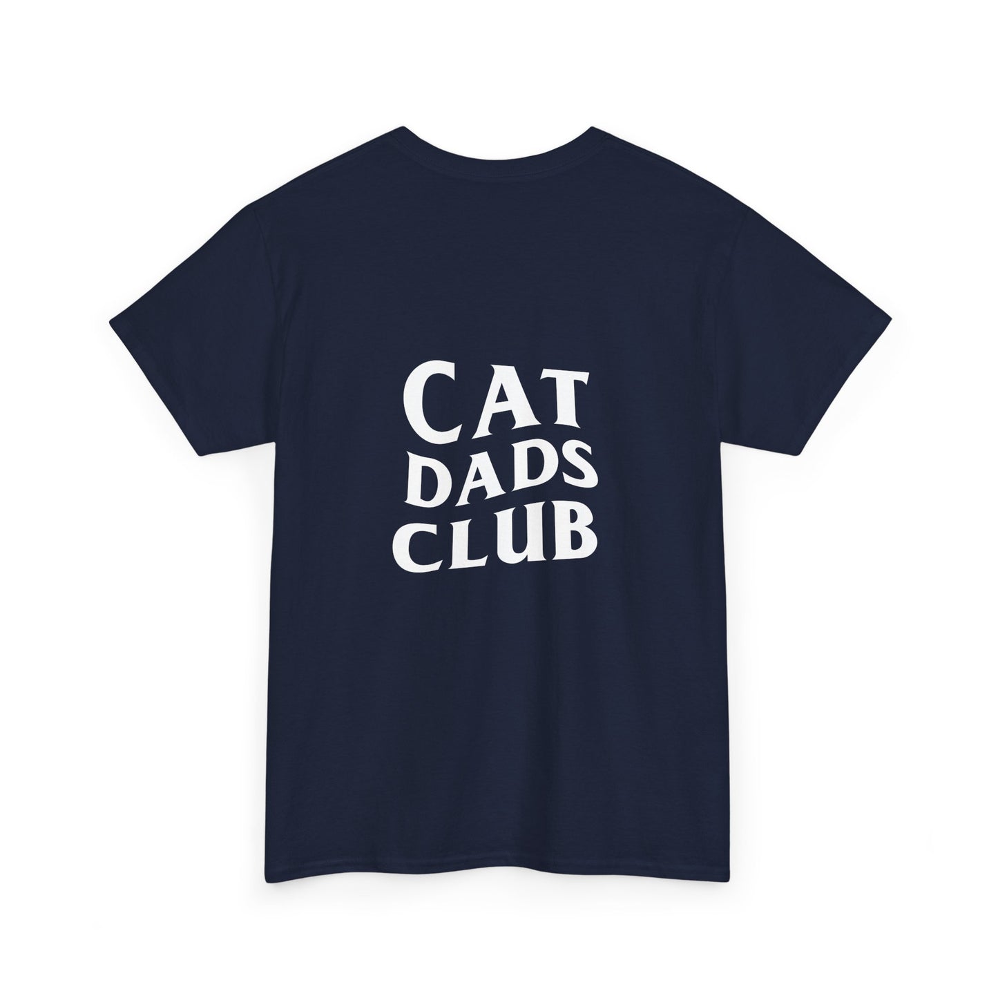 Cat Dads Club, Back Design - Cotton Tee