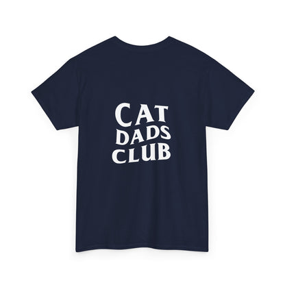 Cat Dads Club, Back Design - Cotton Tee