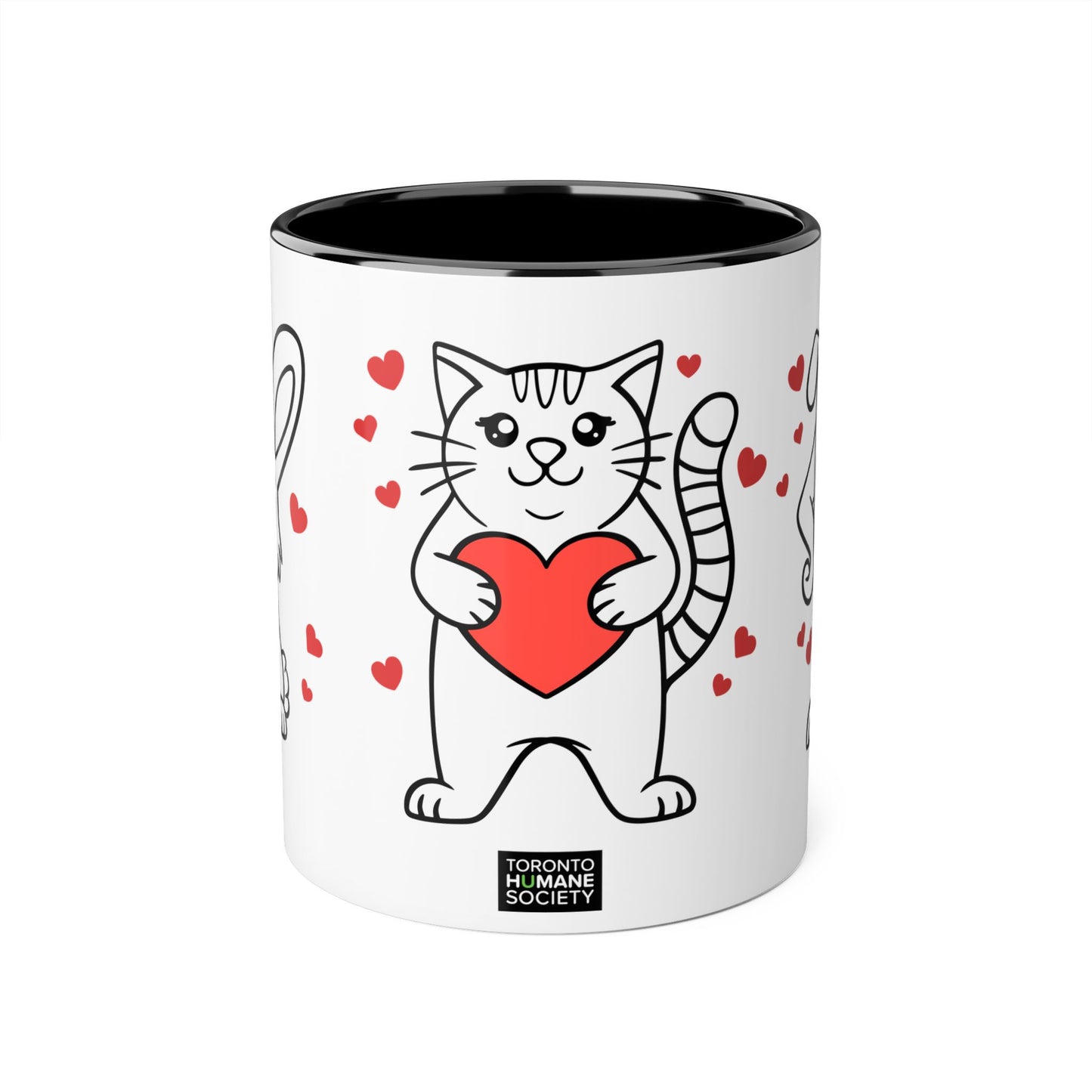 Accent Mugs- Hearts All Pets