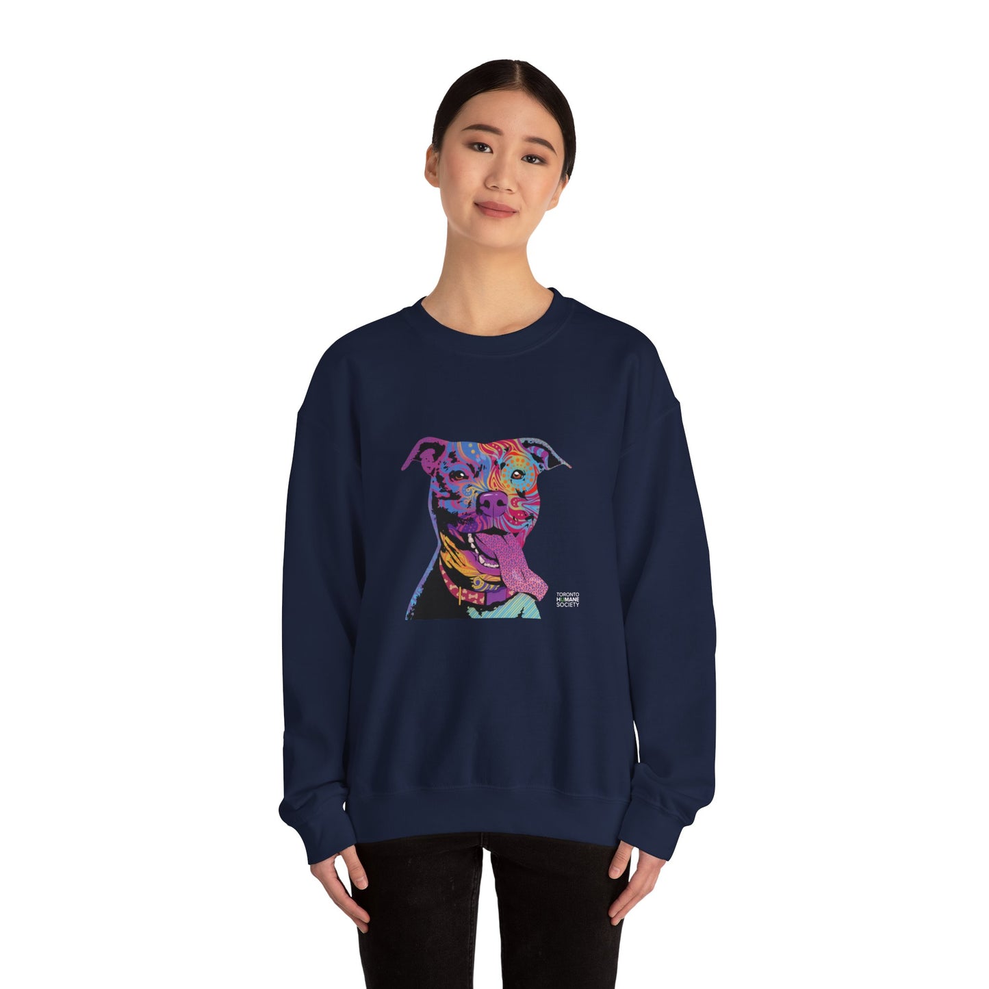 Unisex Sweatshirt - Dog Abstract