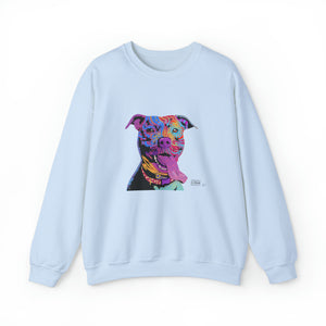 Unisex Sweatshirt - Dog Abstract