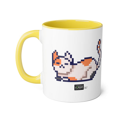 Mug - Pixelated cat