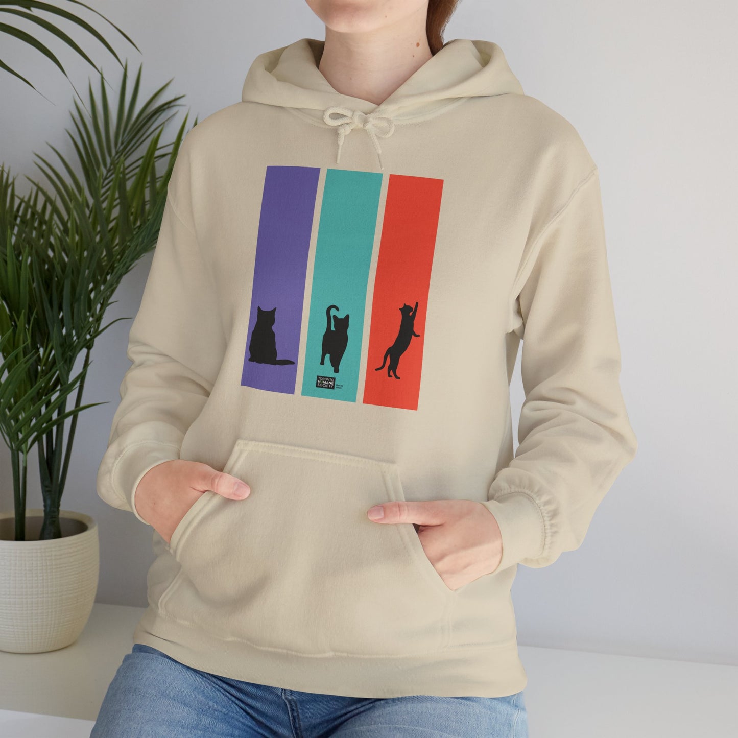 Unisex Hoodie - Cat Silhouette