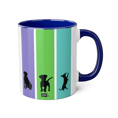 Accent Mug - Dog Silhouettes