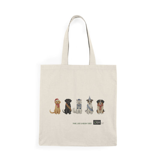 Tote Bag – Festive Dogs