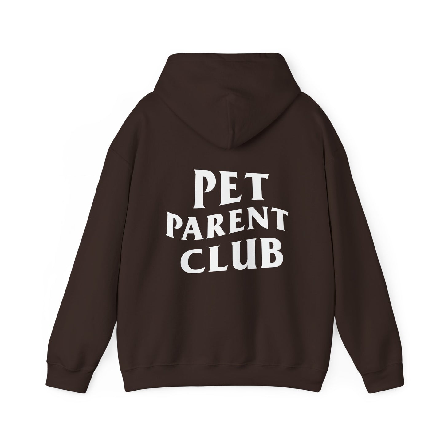 Pet Parent Club, Back Design- Hoodie