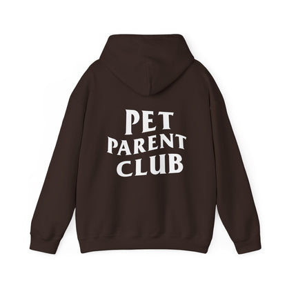 Pet Parent Club, Back Design- Hoodie