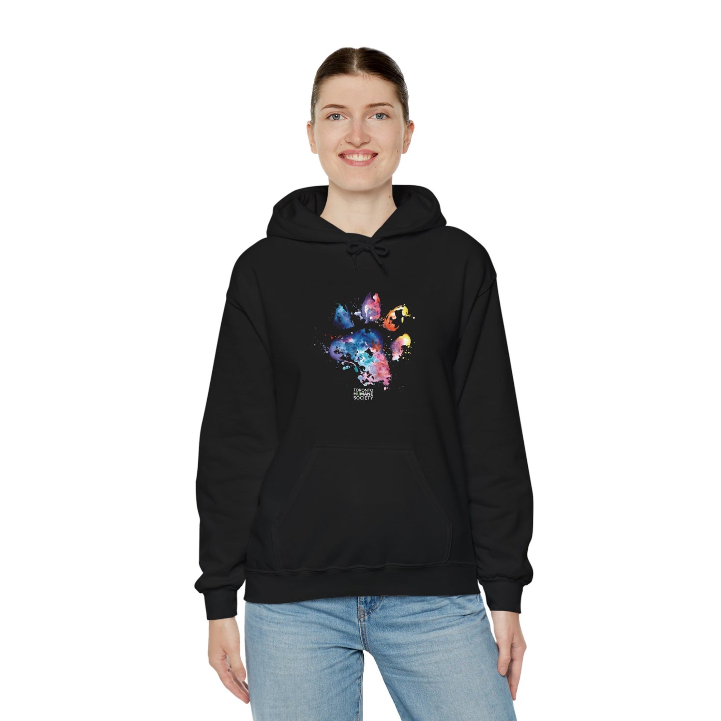 Unisex Hooded Sweatshirt - Paw Print