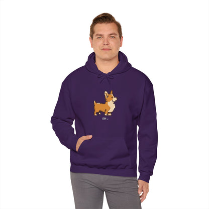 Unisex Hoodie - Pixelated Dog