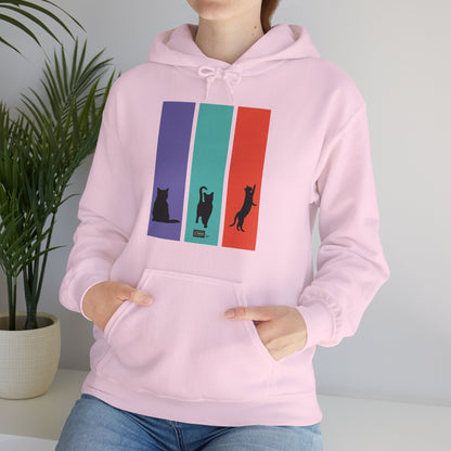 Unisex Hoodie - Cat Silhouette