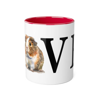 Accent Mugs - Love Guinea Pig